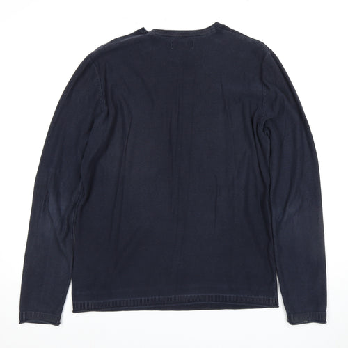 Jack & Jones Men’s Blue Pullover Jumper M
