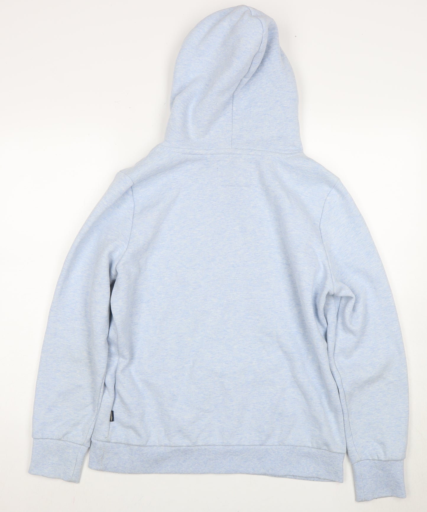 Superdry Women's Blue Pullover Hoodie, Size 16, Casual Style
