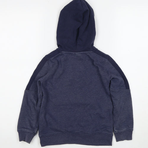 Under Armour Boys Blue Hoodie, Zip, 5-6 Years, Sports Style