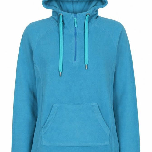 Mountain Warehouse Women's Blue Hoodie Size 10 Fleece