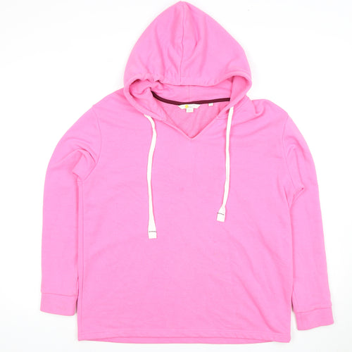 Boden Women's Pink Pullover Hoodie M