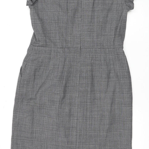 Banana Republic Women's Grey Sheath Dress, Size 12
