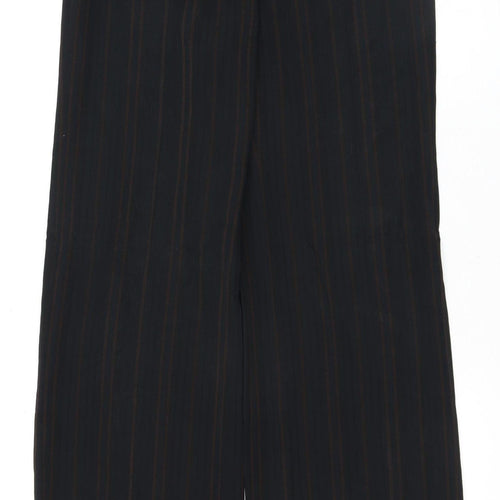 Jasper Conran Women's Black Striped Trousers Size 8
