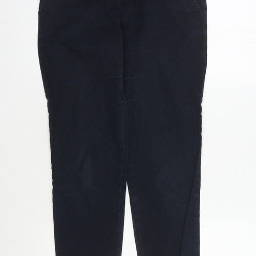 Jigsaw Women's Black Trousers - UK 10, Cotton Blend