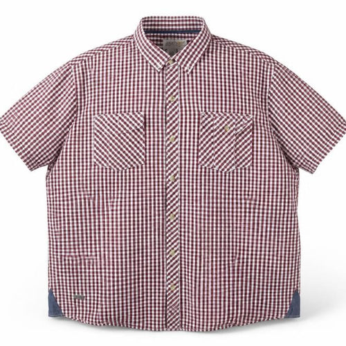 Regatta Mens Red Check Button-Up Shirt 2XL Casual