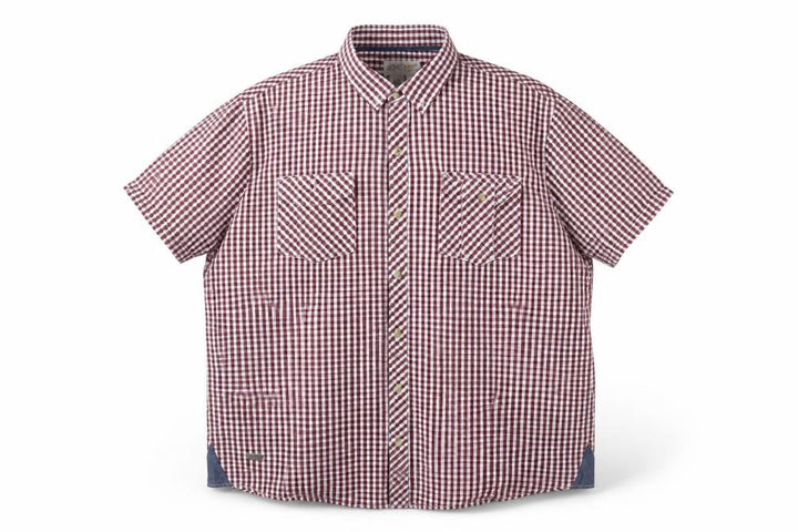 Regatta Mens Red Check Button-Up Shirt 2XL Casual