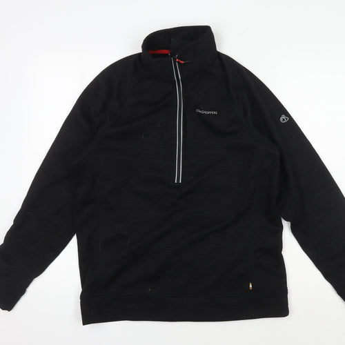 Craghoppers Men's Black Pullover Sweatshirt, S