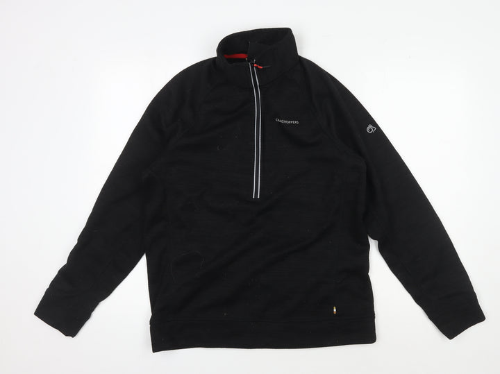 Craghoppers Men's Black Pullover Sweatshirt, S