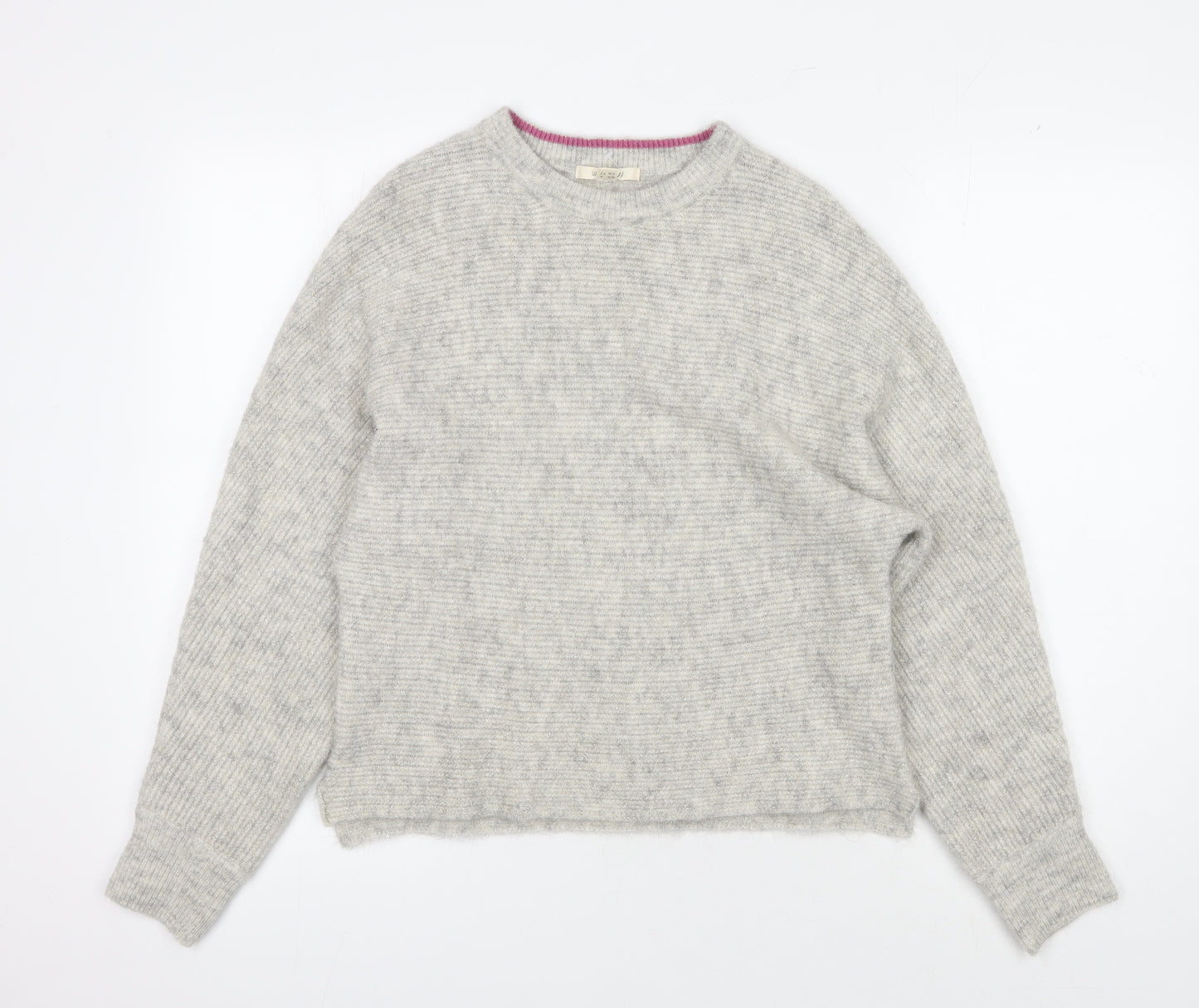 White Stuff Women's Grey Pullover Jumper Size 6
