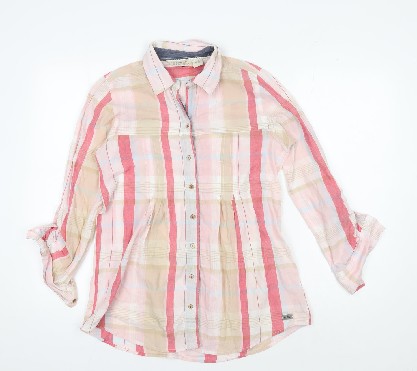 Regatta Women's Multicoloured Plaid Button-Up Shirt