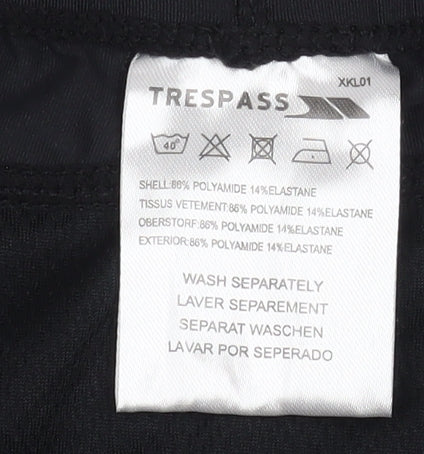 Trespass Women's Black Compression Leggings L