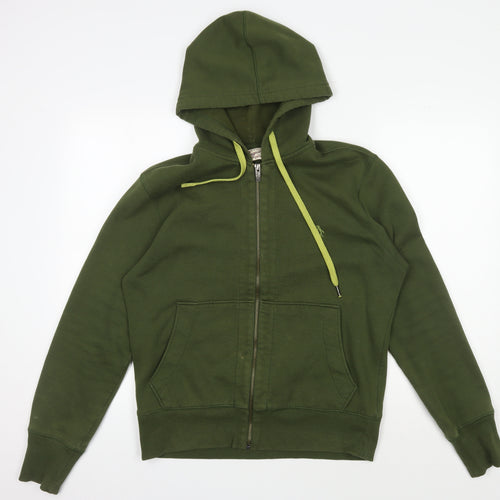 Penguin Men's Green Full Zip Hoodie Size M