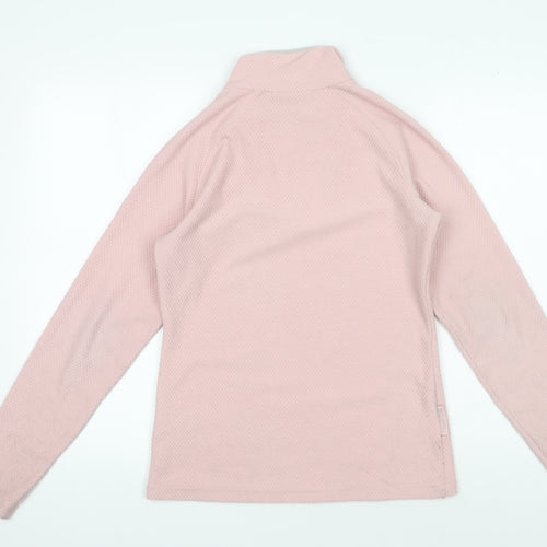 Mountain Warehouse Women's Pink Fleece Pullover, Size 8