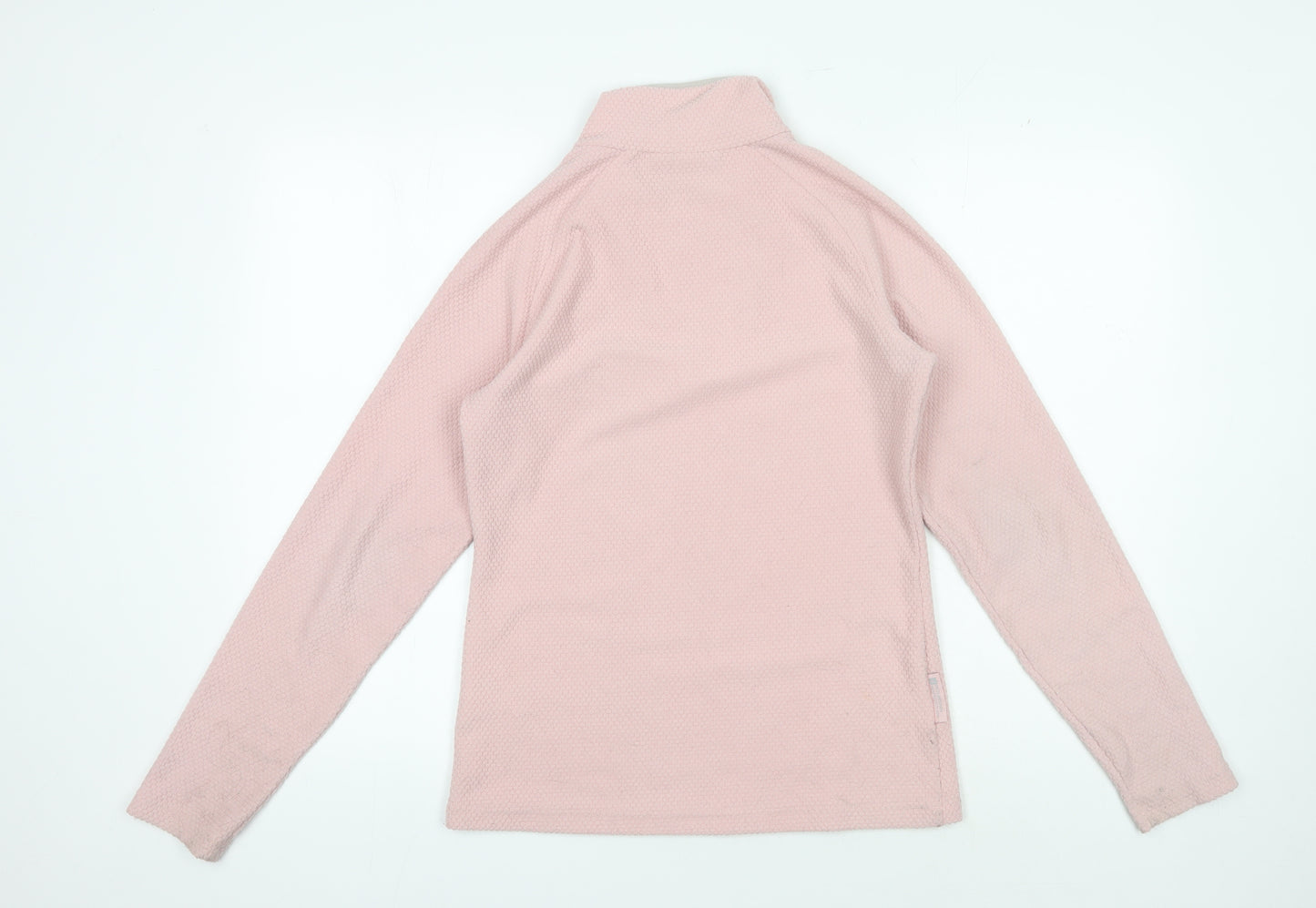 Mountain Warehouse Women's Pink Fleece Pullover, Size 8
