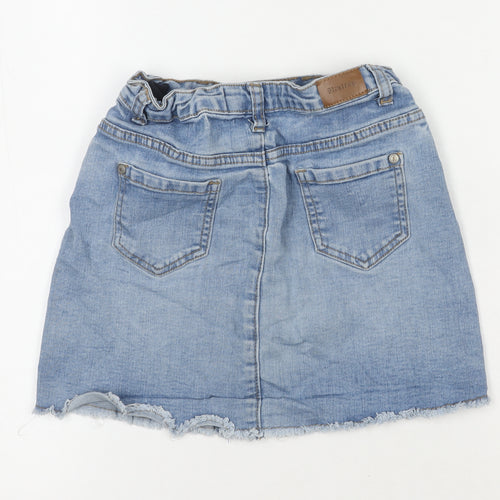Firetrap Girls' Blue Denim Mini Skirt, Size 7-8 Years