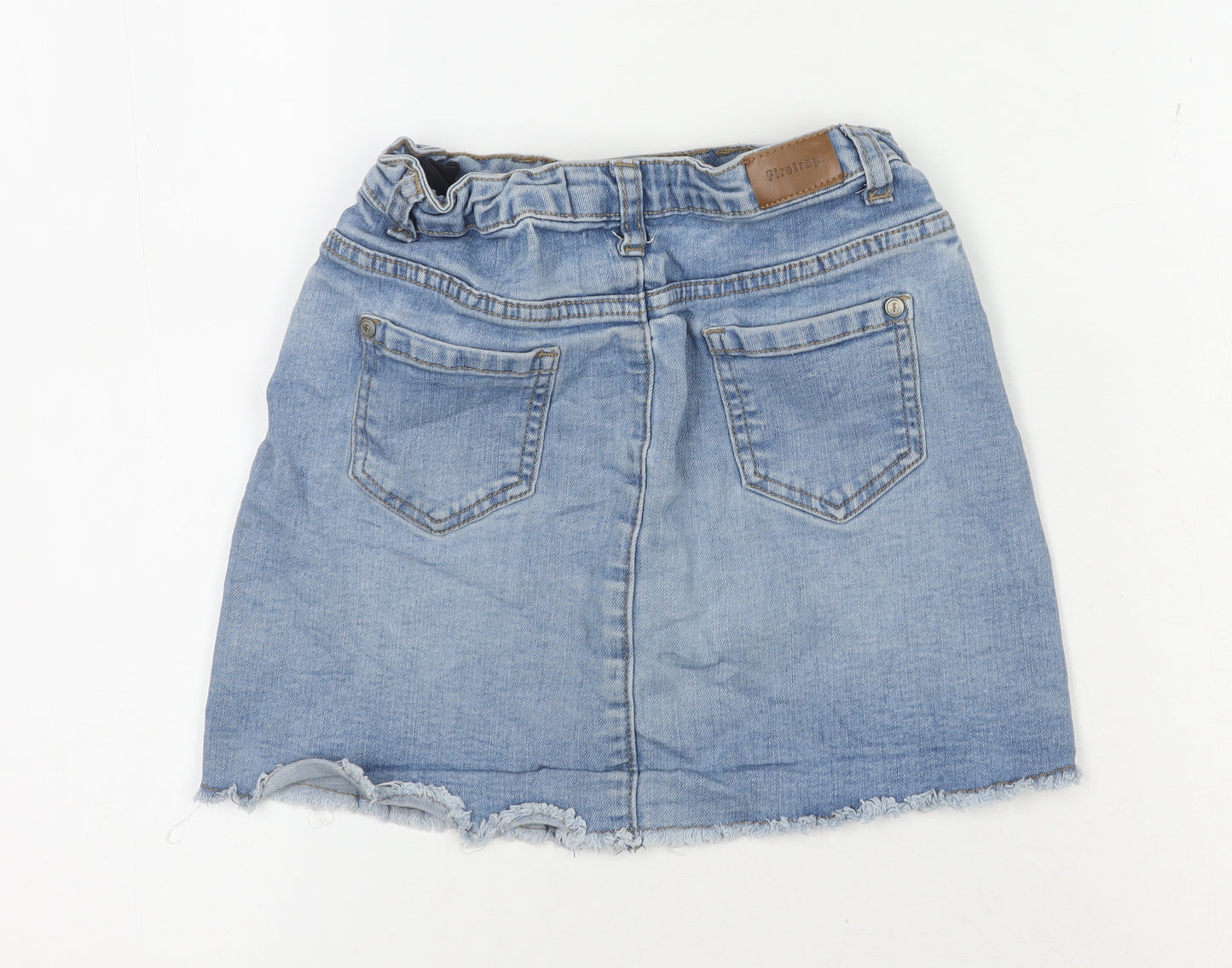 Firetrap Girls' Blue Denim Mini Skirt, Size 7-8 Years