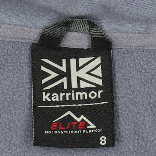 Karrimor Women's Blue Fleece Pullover Sweatshirt Size 8