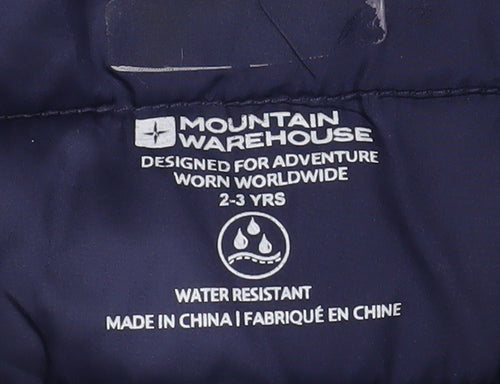Mountain Warehouse Boys Puffer Jacket 2-3 Years Camouflage