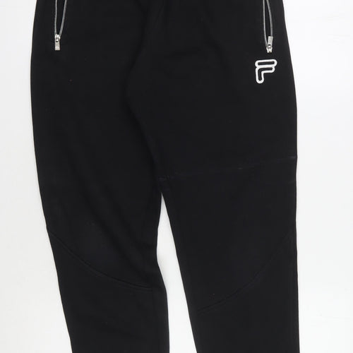 Fila Women's Black Jogger Trousers - Size S