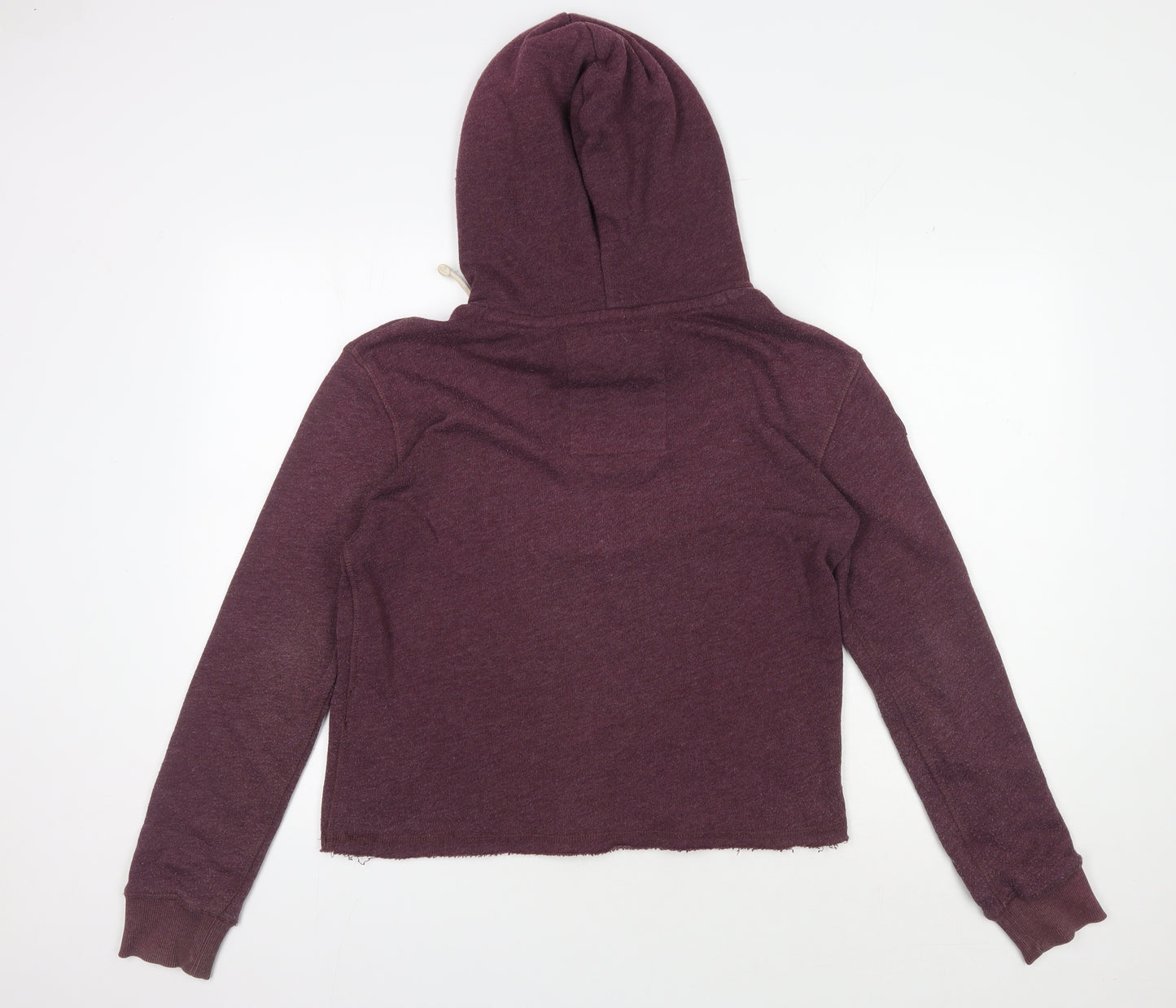 Superdry Women's Purple Hoodie Size Small