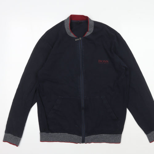Hugo Boss Men's Black Bomber Jacket M