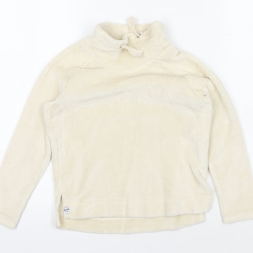 Regatta Girls Ivory Fleece Pullover Sweatshirt 7-8 Years
