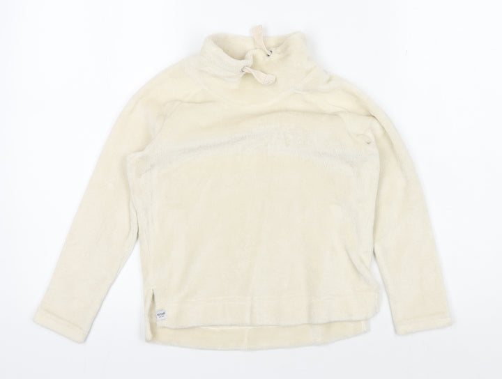 Regatta Girls Ivory Fleece Pullover Sweatshirt 7-8 Years