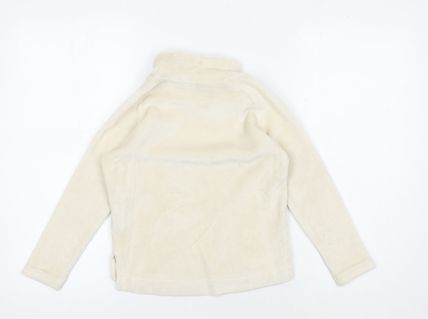 Regatta Girls Ivory Fleece Pullover Sweatshirt 7-8 Years