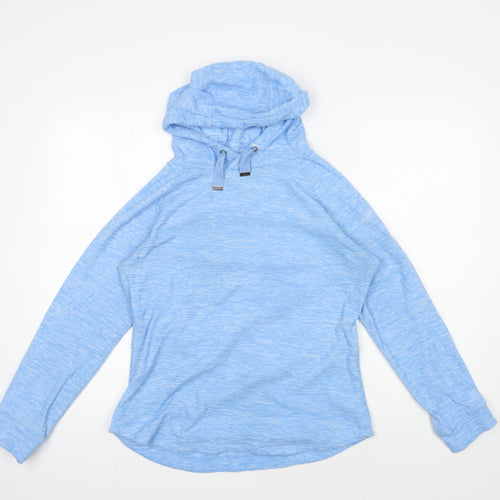 Regatta Women's Blue Hoodie, Size 12, Relaxed Fit