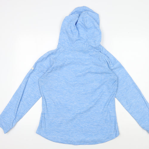 Regatta Women's Blue Hoodie, Size 12, Relaxed Fit