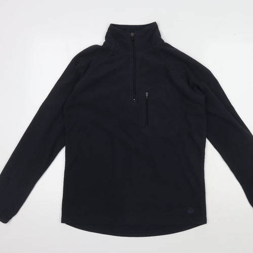 Peter Storm Men’s Black XS Fleece Pullover Sweatshirt