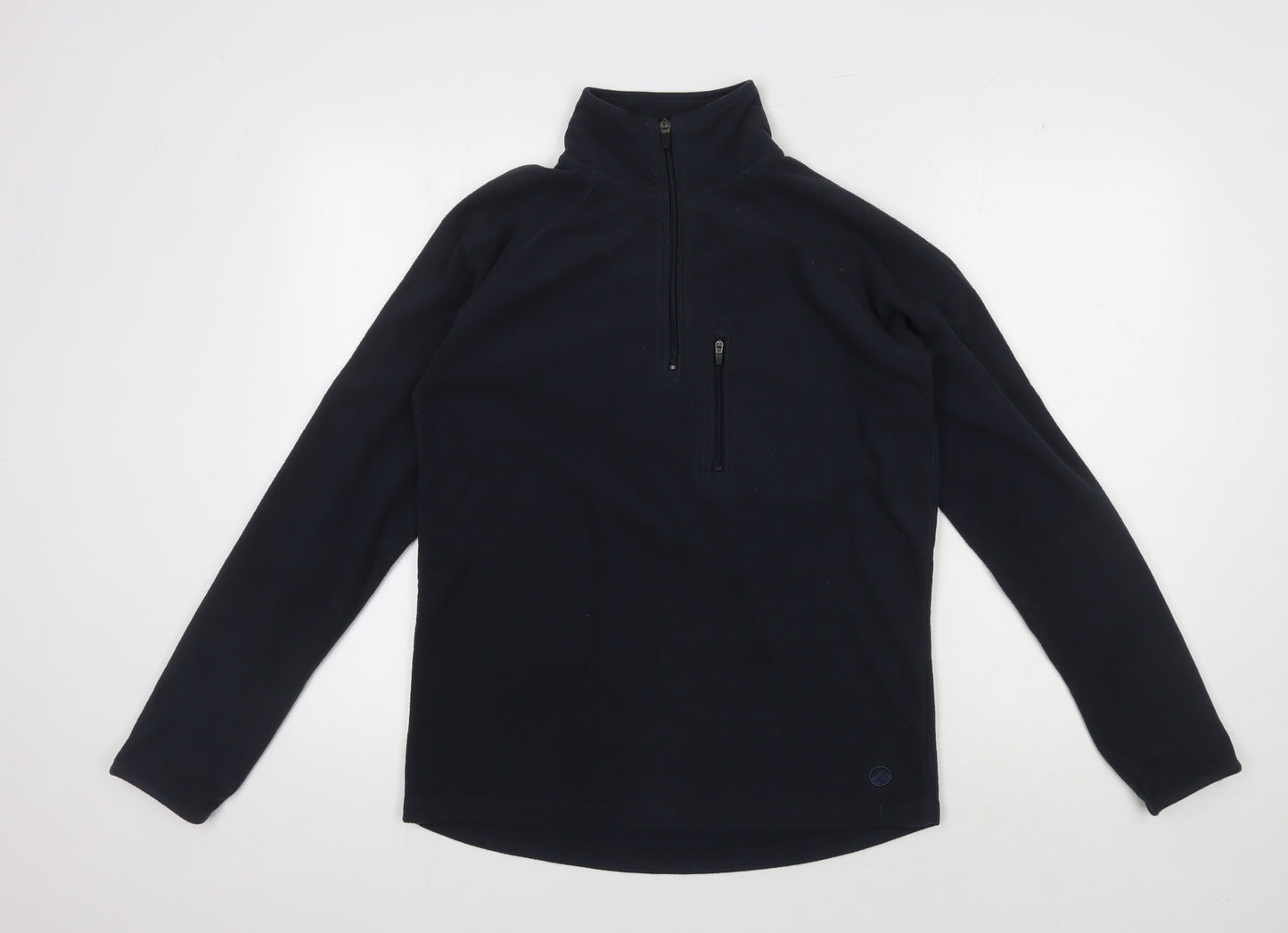 Peter Storm Men’s Black XS Fleece Pullover Sweatshirt