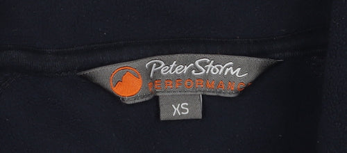 Peter Storm Men’s Black XS Fleece Pullover Sweatshirt
