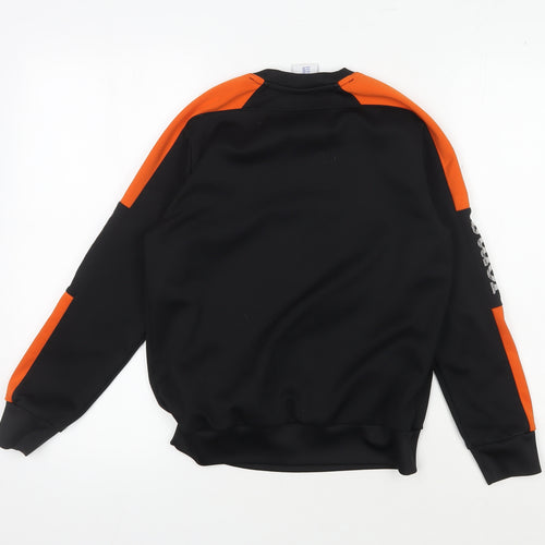 Joma Boys Black 2XS Pullover Sweatshirt with Logo