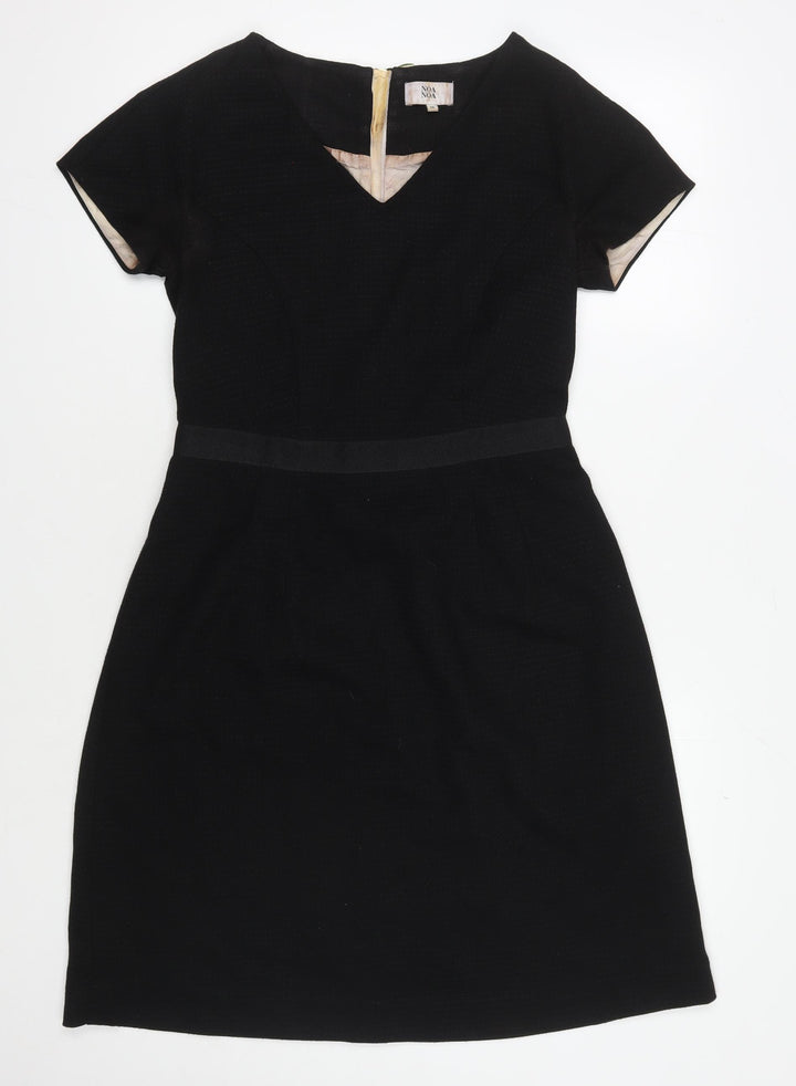 Noa Noa Women's Black Zip Dress Size 8