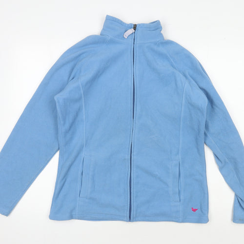 Country Rose Women's Blue Fleece Jacket M