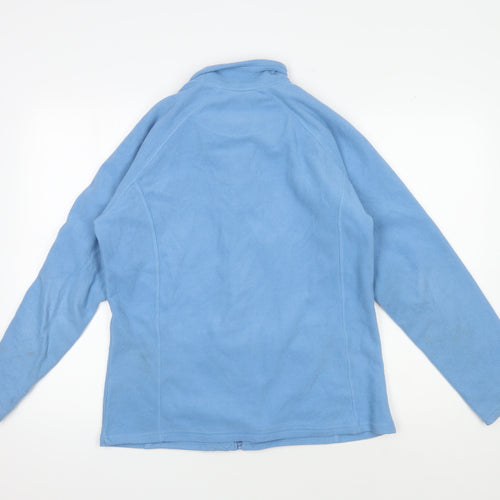 Country Rose Women's Blue Fleece Jacket M