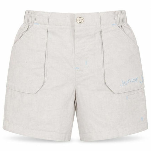 Jasper Conran Beige Linen-Cotton Baby Shorts, 9-12 Months