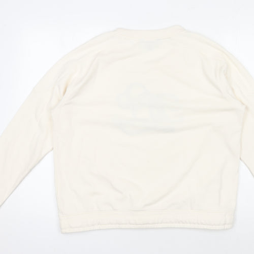 Lauren Ralph Lauren Women's Ivory Pullover Sweatshirt L