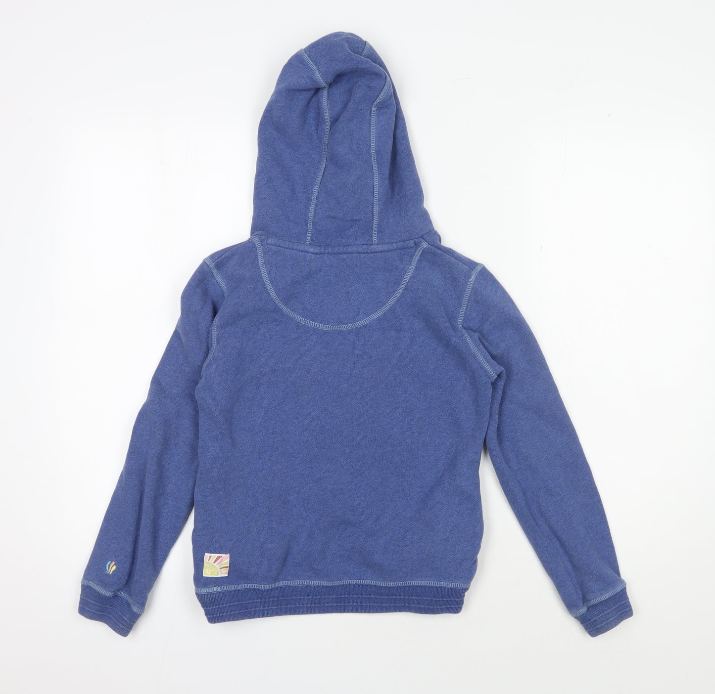 FatFace Boys Blue Hoodie 8-9 Years Roller Skate Print