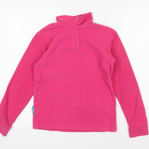 Mountain Warehouse Girls Pink Fleece Jacket 11-12 Years