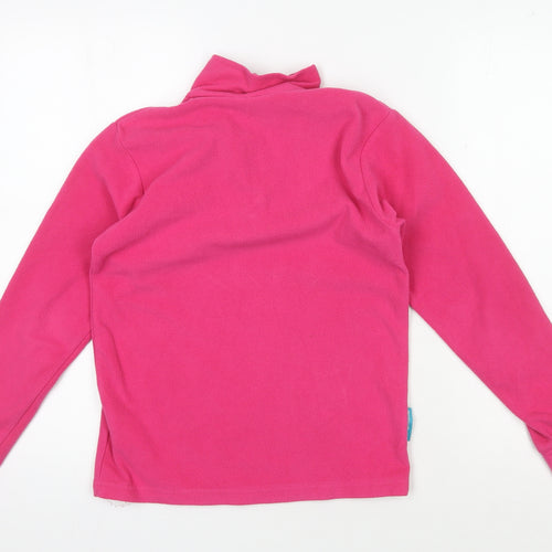 Mountain Warehouse Girls Pink Fleece Jacket 11-12 Years