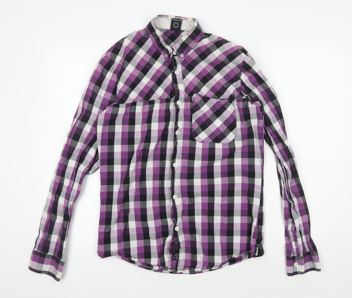 Bench Men's Multicoloured Check Shirt M, Casual