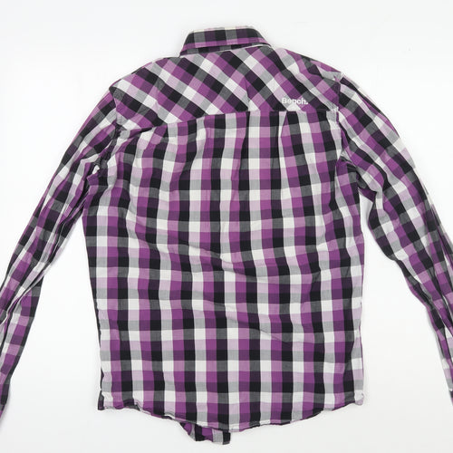 Bench Men's Multicoloured Check Shirt M, Casual