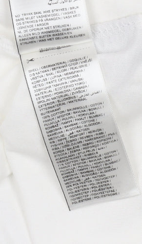 Puma Men's M White Beach T-Shirt Crew Neck Short Sleeve