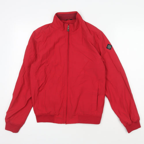 Henri Lloyd Boys Red Basic Jacket 14-15 Years Casual