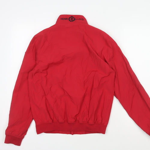 Henri Lloyd Boys Red Basic Jacket 14-15 Years Casual