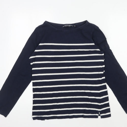 Regatta Women's Blue Striped T-Shirt Size 14