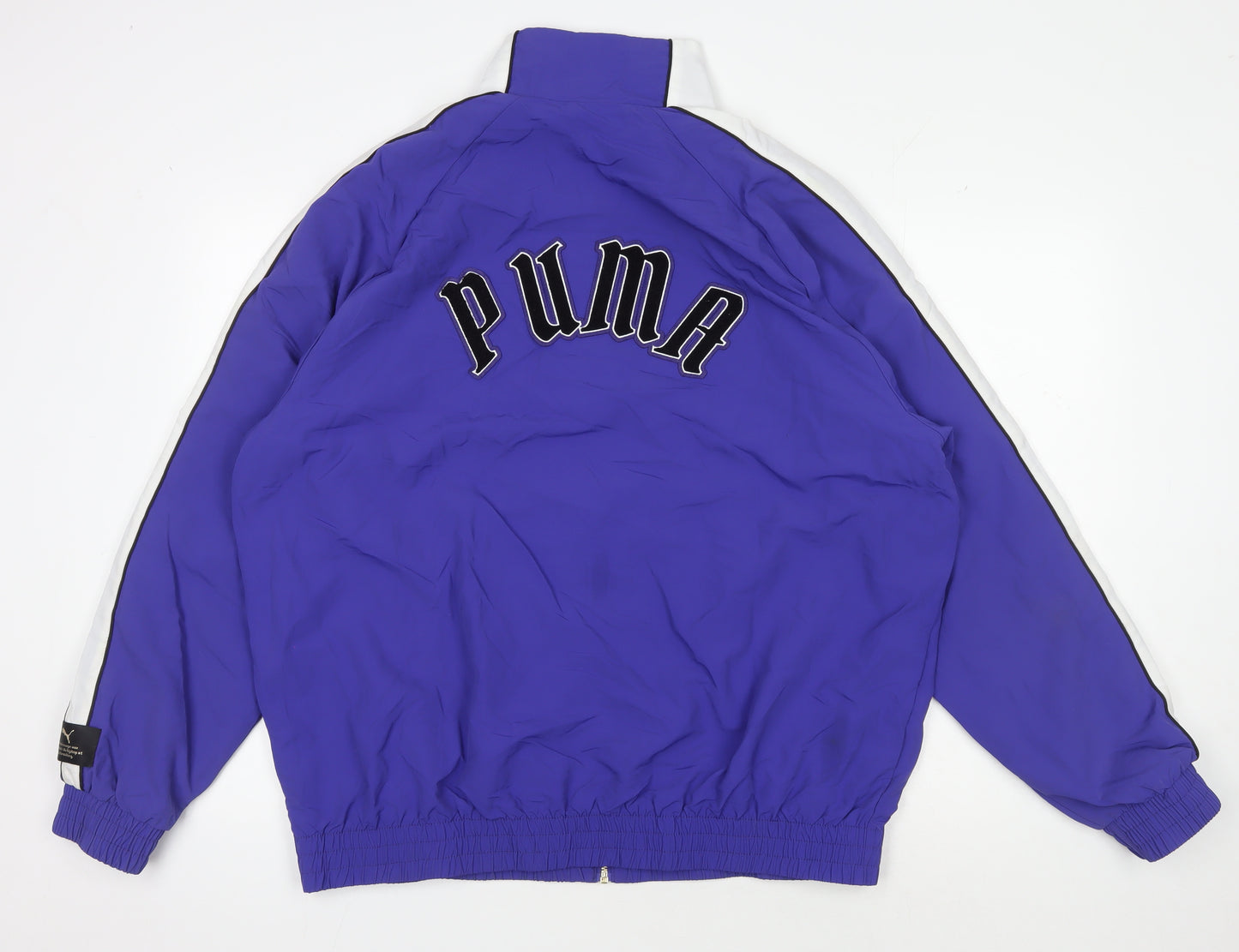 Puma Men's Purple Track Jacket - Regular Fit M