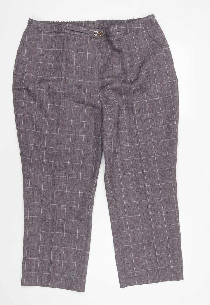Damart Women's Check Trousers Size 18
